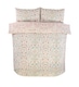 image 3 of Harrow Microfibre Floral Reversible Duvet Cover Set with Pillowcase | Brown | King | 1