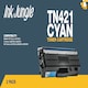 image 3 of 2x Compatible Brother TN421 Cyan Toner Cartridges