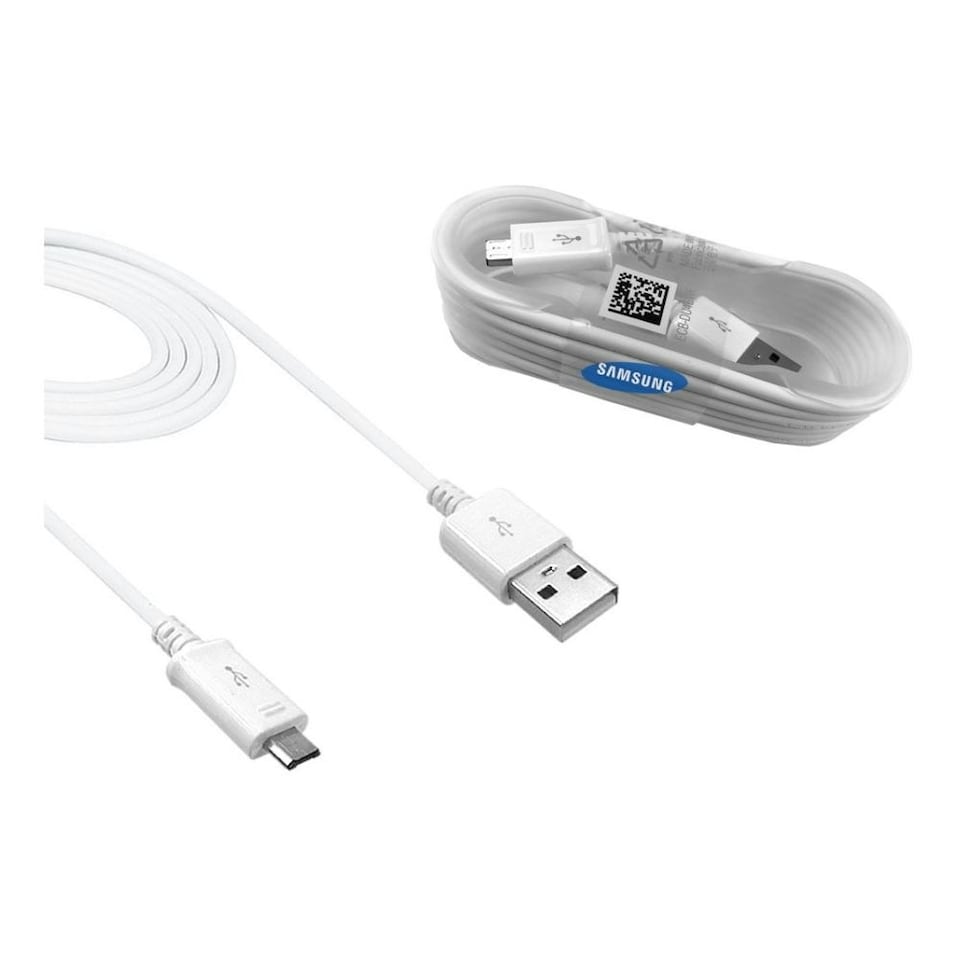 image 1 of Samsung Original Micro USB Charging & Data Cable - White