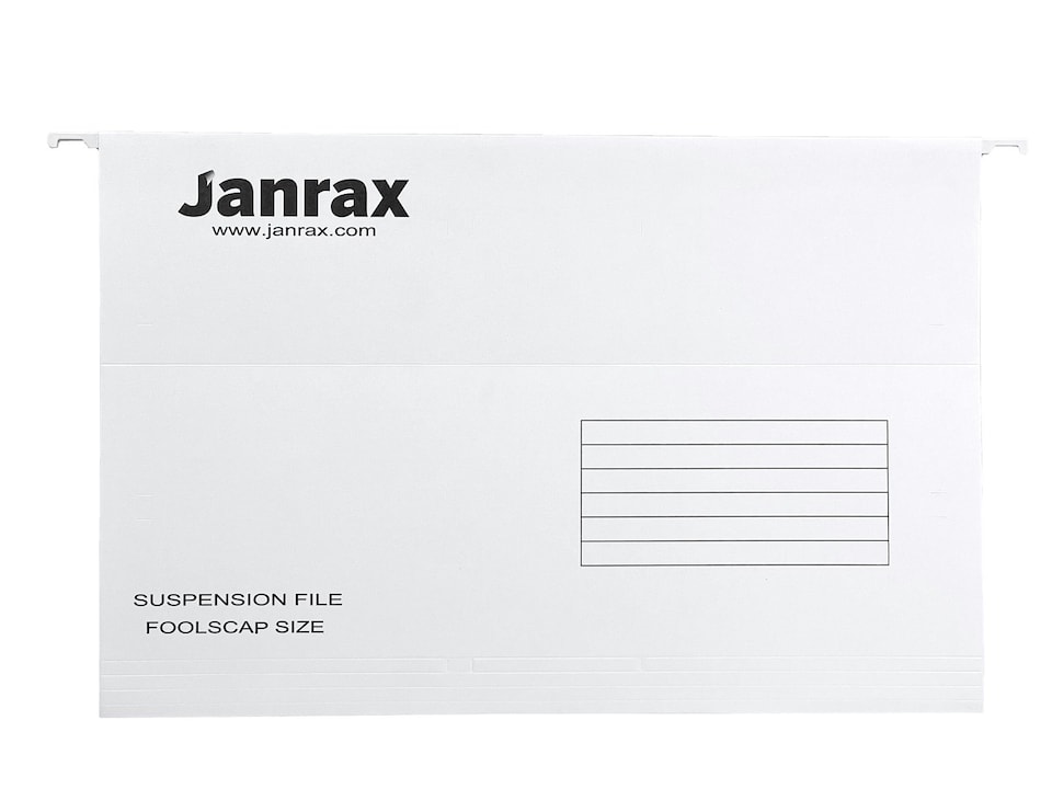 image 1 of Pack of 50 White Foolscap Suspension Files