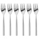 image 2 of Stellar Rochester Polished Set Of 6 Pastry Forks Gift Box Set