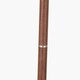 image 7 of Brushed Silver and Wood Effect Floor Lamp Black | Brown
