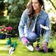 image 3 of Stainless Gardening Tools Set (10 Pieces Green)