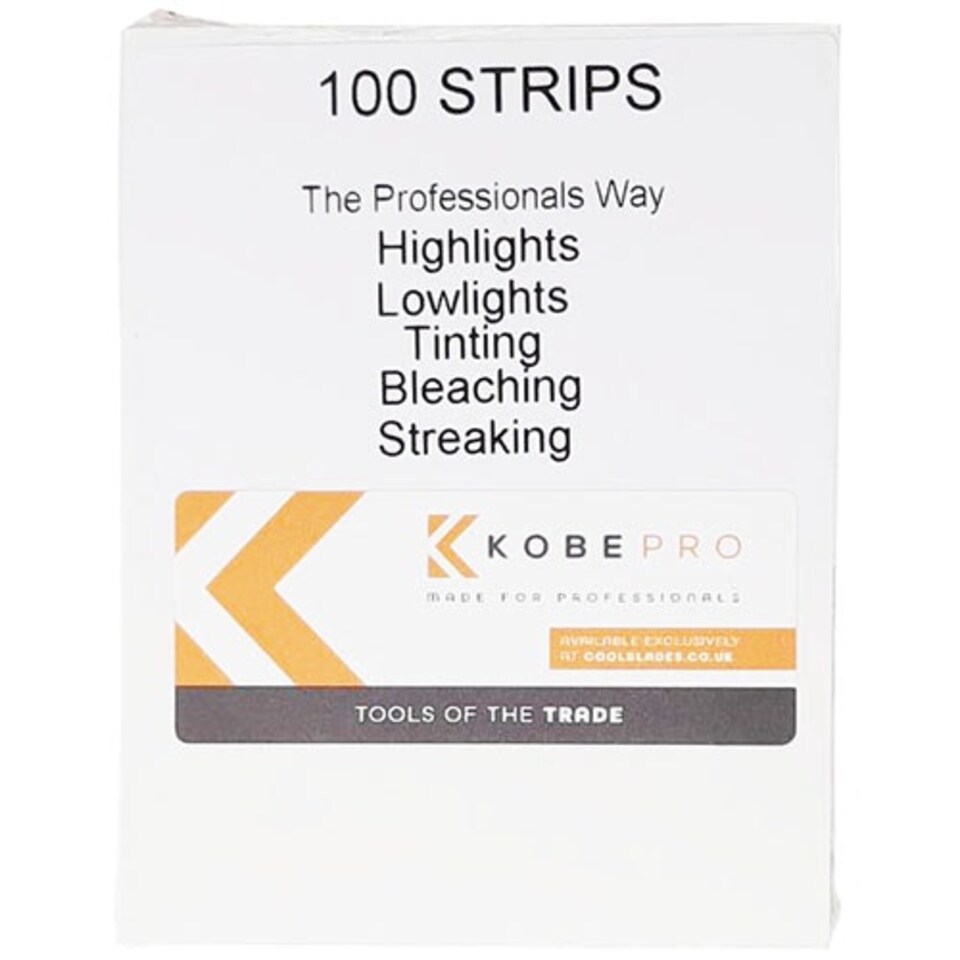 image 1 of Kobe Silver Hair Foil Strips (x100) N/A