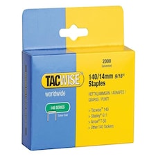 Tacwise 140 Heavy-Duty Staples 14Mm (Type T50 G) Pack 2000
