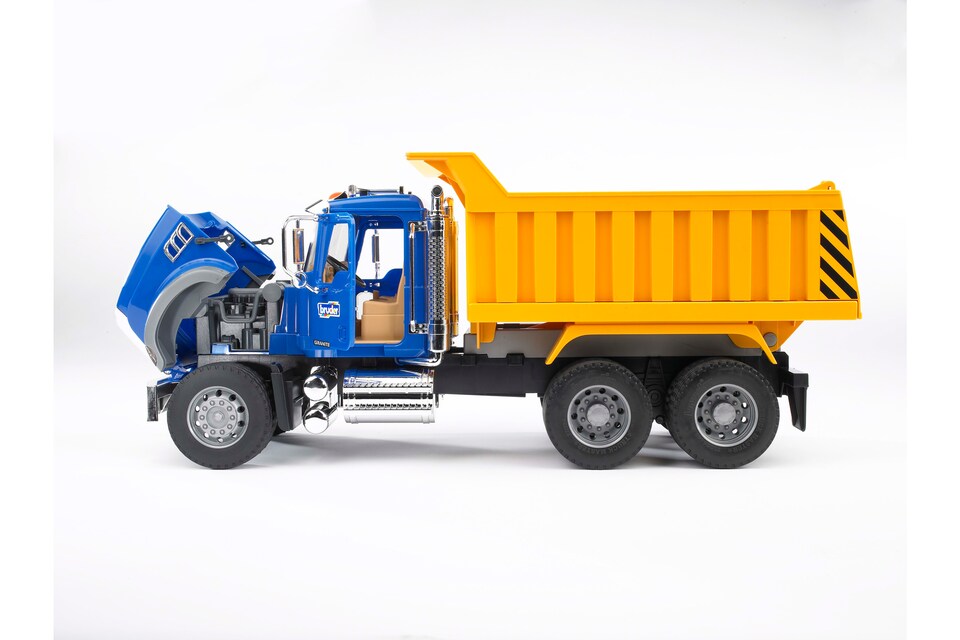 image 1 of Bruder MACK Granite Tip up truck Detailed Vehicle & Playset Model