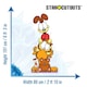 image 3 of Garfield Group Stack Lifesize Cardboard Cutout 191cm