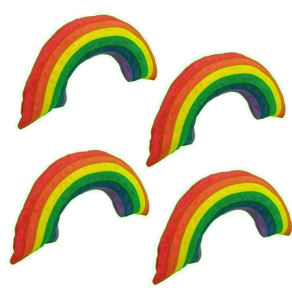 image 1 of 4PK Yeow Interactive My Cat Kitten Rainbow With Catnip Cat Toy Play Toy Cat Gift