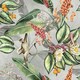 image 1 of Belgravia Animal Graden Floral Wallpaper - Grey - 32.8ft x 21in Grey