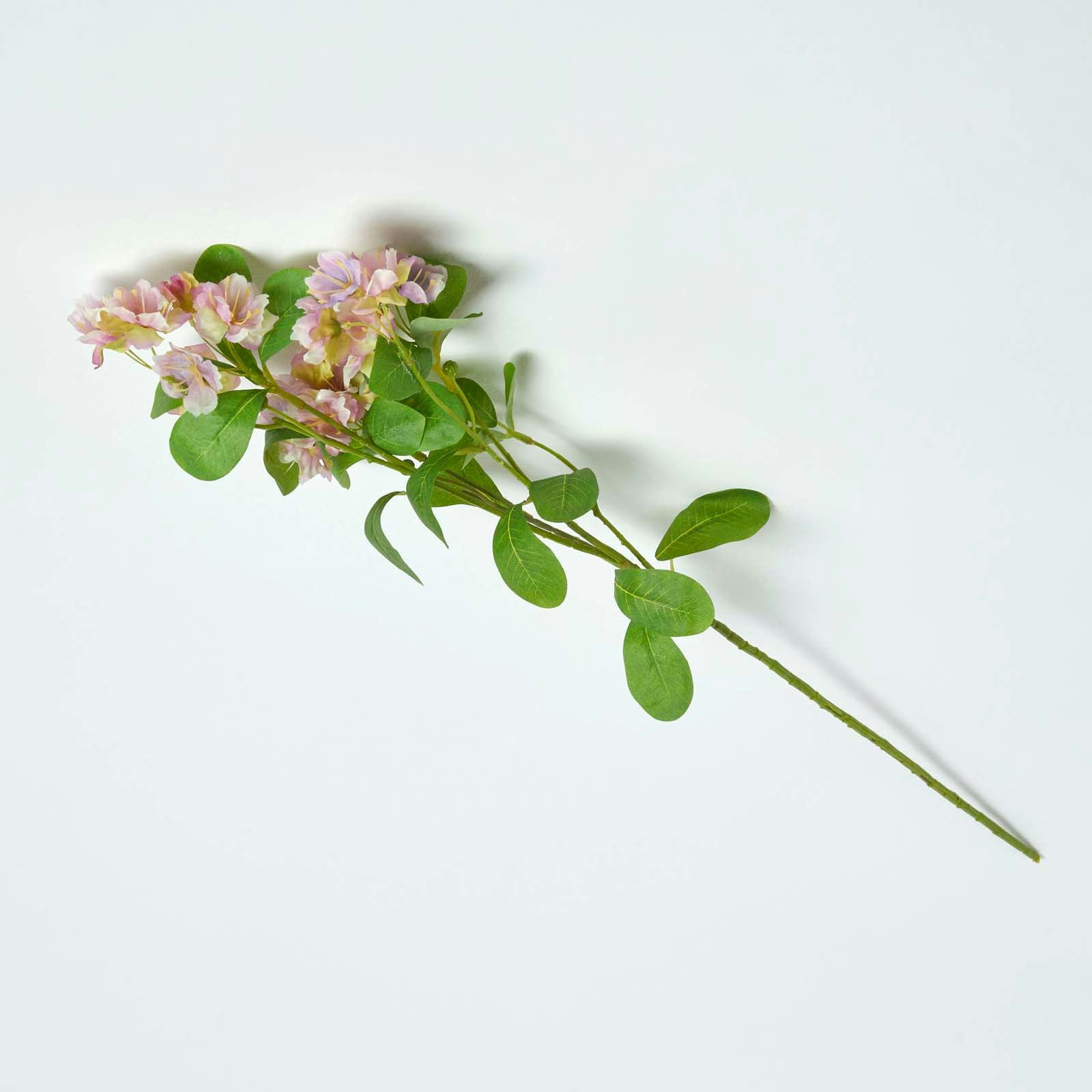 Homescapes Pink Mira Blossom Flower Single Stem 77 cm