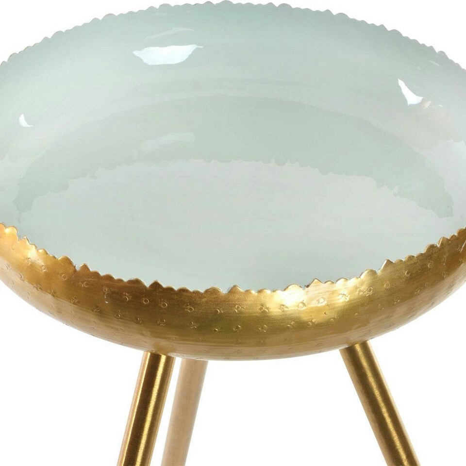 image 1 of Side table DKD Home Decor Blue Metal Lacquered (43 x 43 x 61 cm) N/A