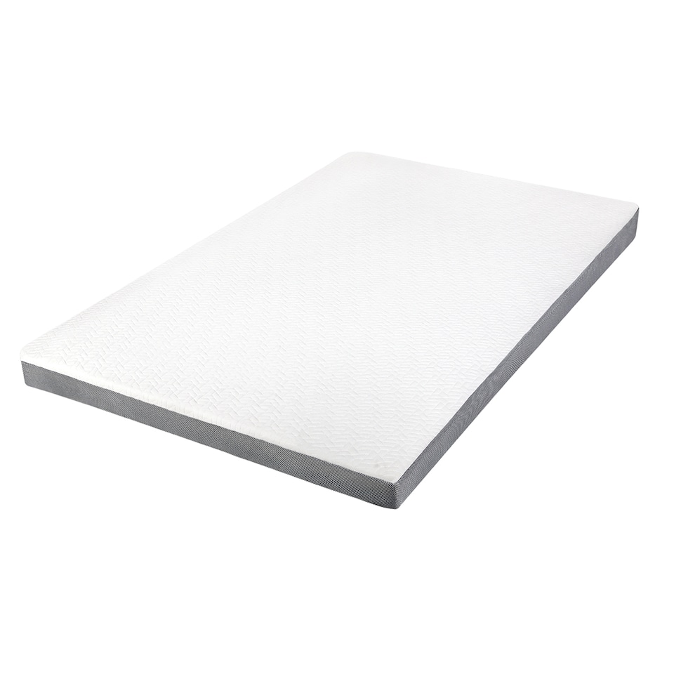 image 1 of Lavio Mattress Topper Memory Foam Dual Layer Hotel Quality Bed Protector | White | King