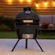 image 7 of Kamado 13" Ceramic BBQ Grill Smoker Charcoal Cooking Oven Portable