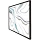 image 2 of Blue rippled marble (Picture Frame) Black | XL