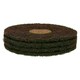 image 2 of Medium Abrasive Scotch Mop Rust Paint Removal Remover Polishing 8" x 4 Row