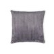 image 2 of BHS Luxury Ribbon Velvet Cushion, Grey Grey | Grey
