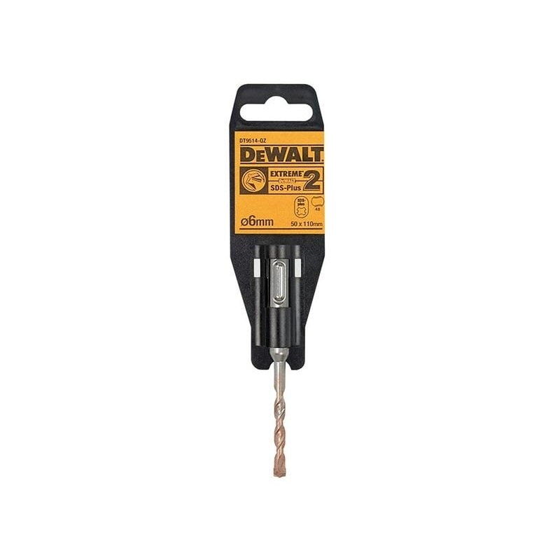 Dewalt Power Tools Sds Plus Extreme 2 Drill Bit - Multi Colour - 6 x 110mm