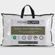 image 1 of Homescapes Premium Wool Pillow with Quilted Case, 19 x 29" White