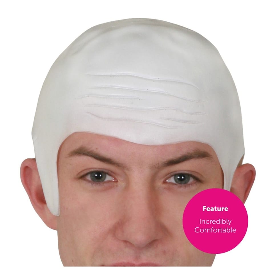 image 1 of Bald Cap - White | White | 12