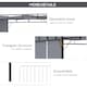 image 6 of Outsunny 3 x 3m Steel Pergola Gazebo with Sliding Roof, Garden Gazebo Canopy Sun Shade Shelter for Outdoor, Deck, Patio, Dark Grey