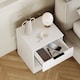 image 7 of Vida Designs Trega 1 Drawer Bedside Chest Bedroom Storage Unit - (H) 41cm x (W) 39cm x (D) 28cm - White