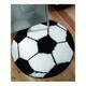 image 1 of Catherine Lansfield It´s A Goal Football Rug - White/Black - One Size White | One Size