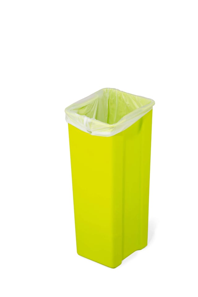 image 1 of Durable DUO Motion Sensor Bin | Smart Automatic Steel Kitchen Waste Bin | 2x20L | Silver