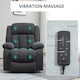image 5 of HOMCOM Power Lift Recliner Chair, Lift Chair for Elderly with Massage | Grey | One Size