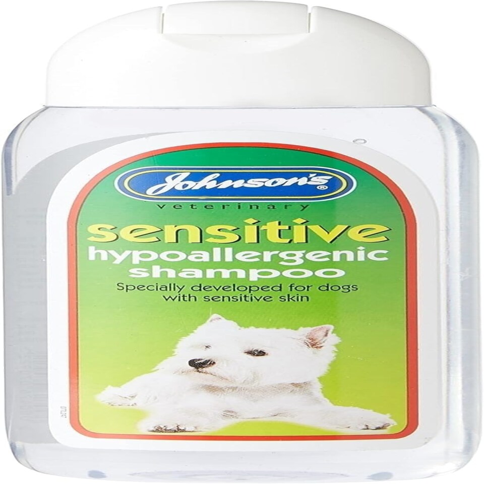image 1 of Johnsons Vet Hypo-Allergenic Shampoo, 200 ml, transparent