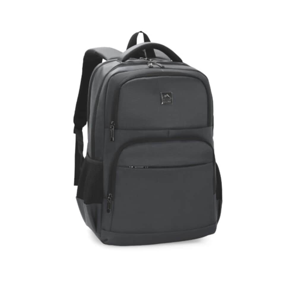 image 1 of Durable Laptop Backpack with Smart Organisation and Travel-Friendly Design - Grey