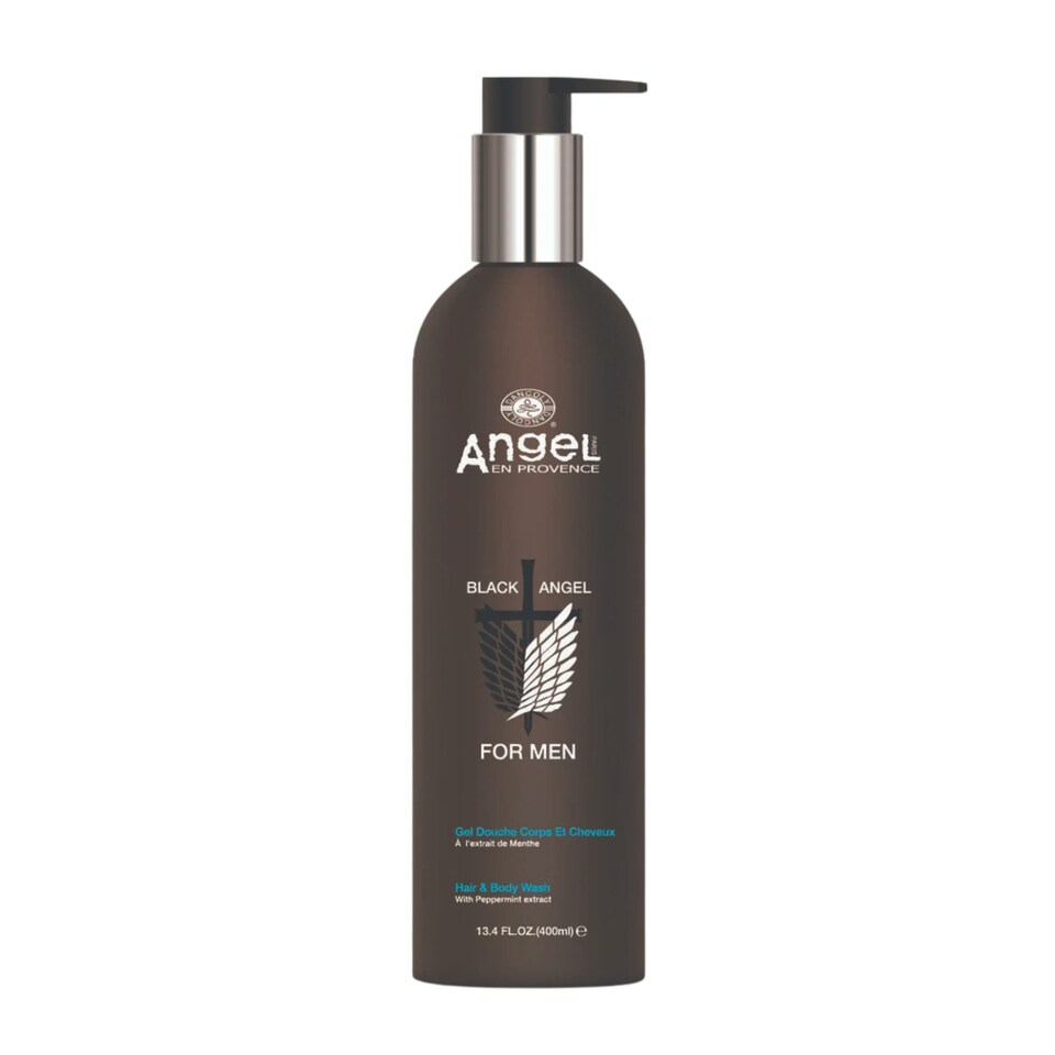 image 1 of Angel En Provence Black Angel For Men Hair And Body Wash | Cream