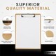 image 3 of A4 Quality Wooden Clipboard with Hanging Hole