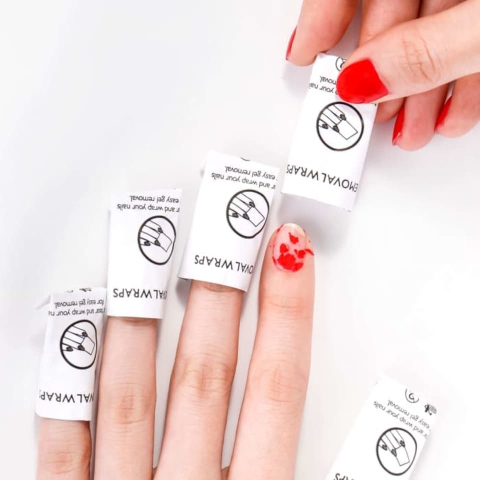 image 1 of Bluesky Nail Polish Remover Wraps