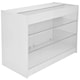 image 2 of Pegasus Brilliant White Shop Counter & Retail Display Set White