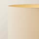 image 5 of ValueLights Morrigan Natural Shade Wood Tripod Floor Lamp | Cream