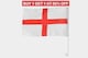 image 4 of England St George Car Flag 30x46CM | Multi