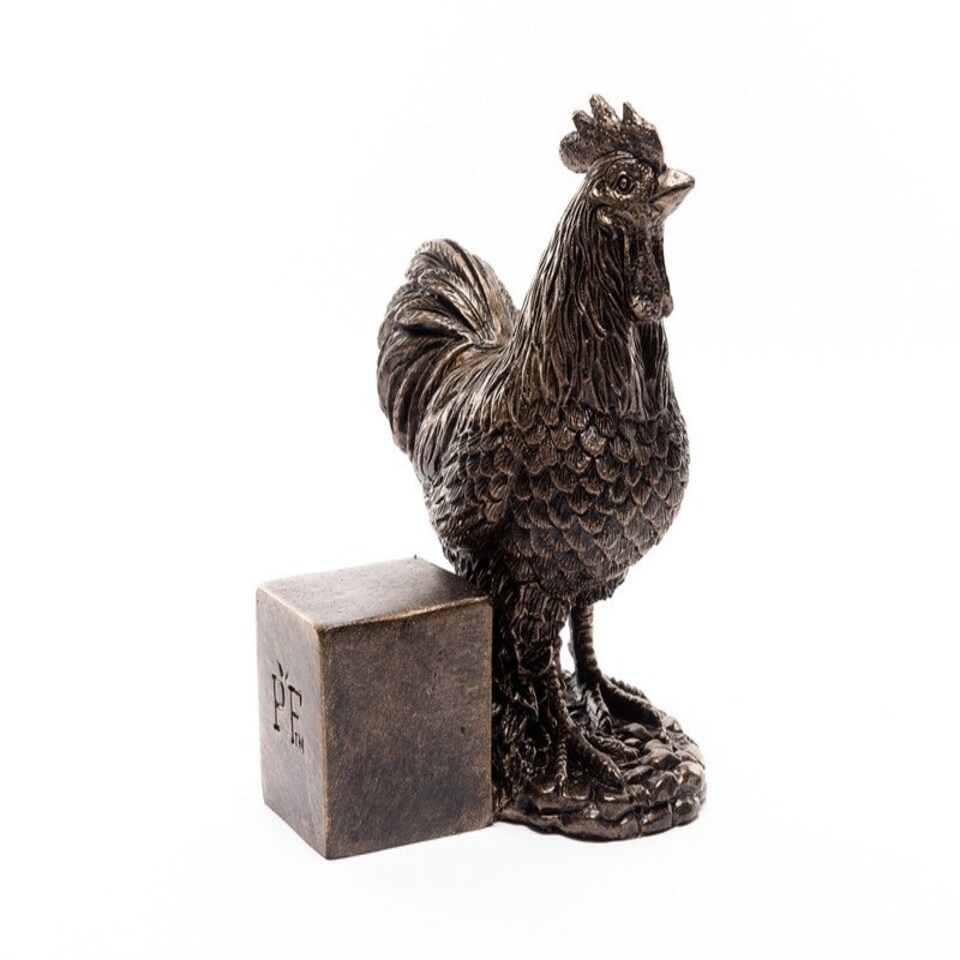 image 1 of Buff Orpington Chicken Plant Pot Feet - Set of 3 - L6.7 x W7 x H9.5 cm Brown