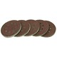 image 3 of 125mm Mixed Grit Hook And Loop Sanding Abrasive Discs Mixed Grit 150 Pack