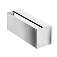 Lia LED Up & Down Small Wall Light Satin Nickel