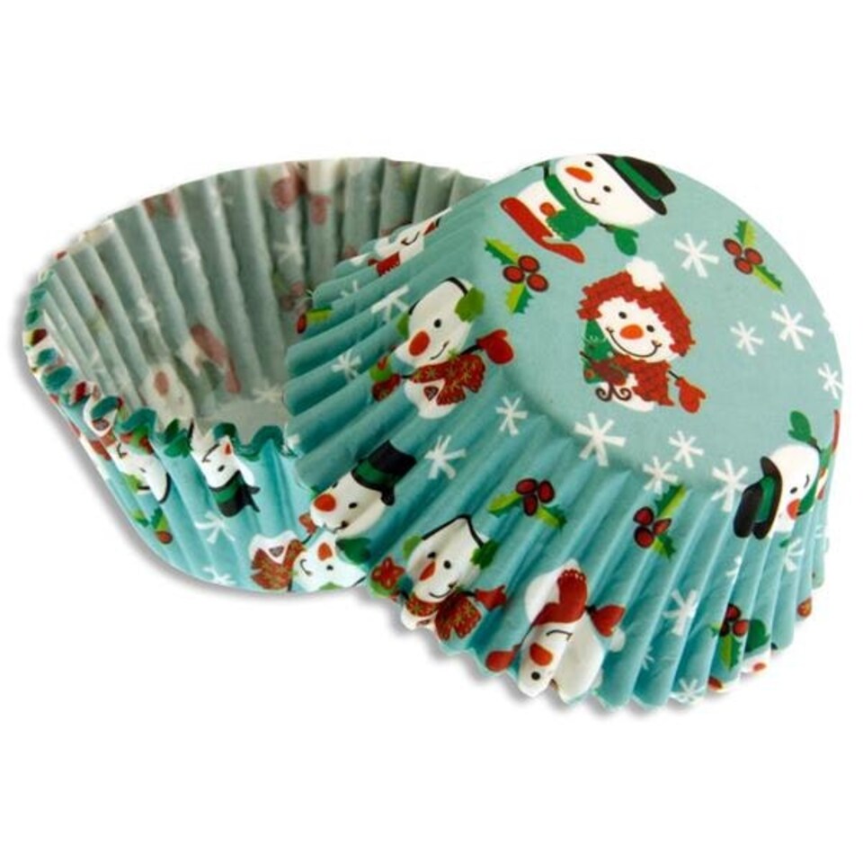 image 1 of Tub of 100 Christmas Cupcake Cases by Crafty Bitz