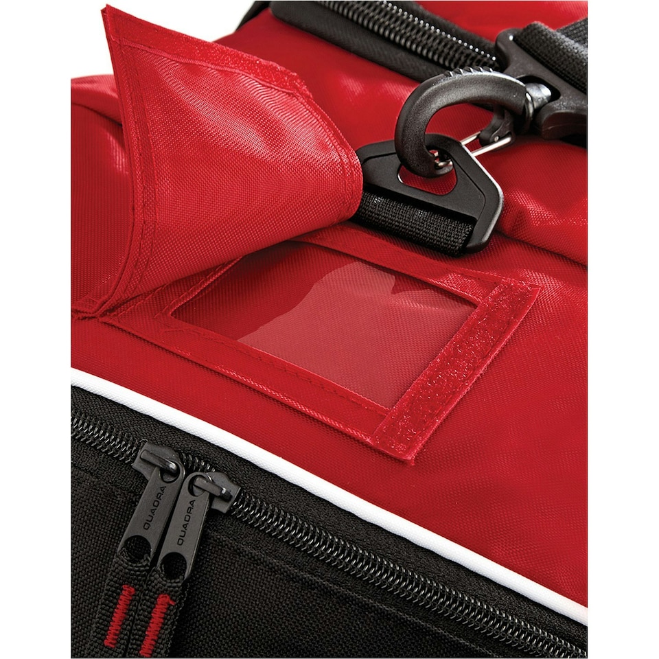 image 1 of Quadra Teamwear Jumbo Kit Bag - Red/Black - One Size | Red | One Size