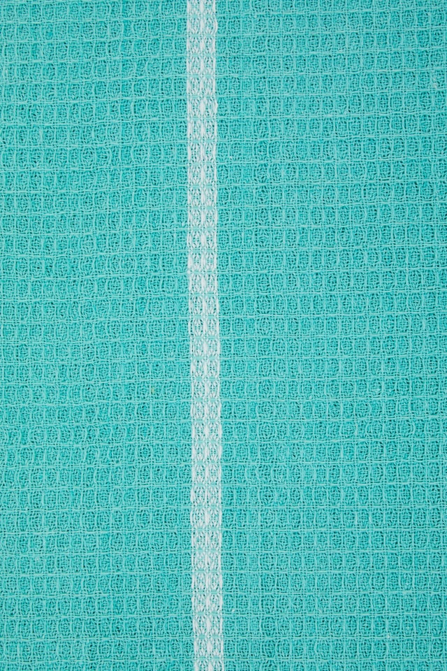 image 1 of Orsina Efficient Set Of Three Green And White Tea Towels, Absorbent Durable Tea Towels, Soft Tea Towels For Kitchen