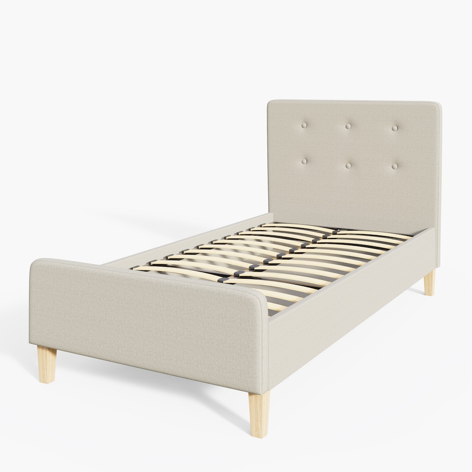 image 1 of Ashbourne Bed Single Natural | Cream | Natural