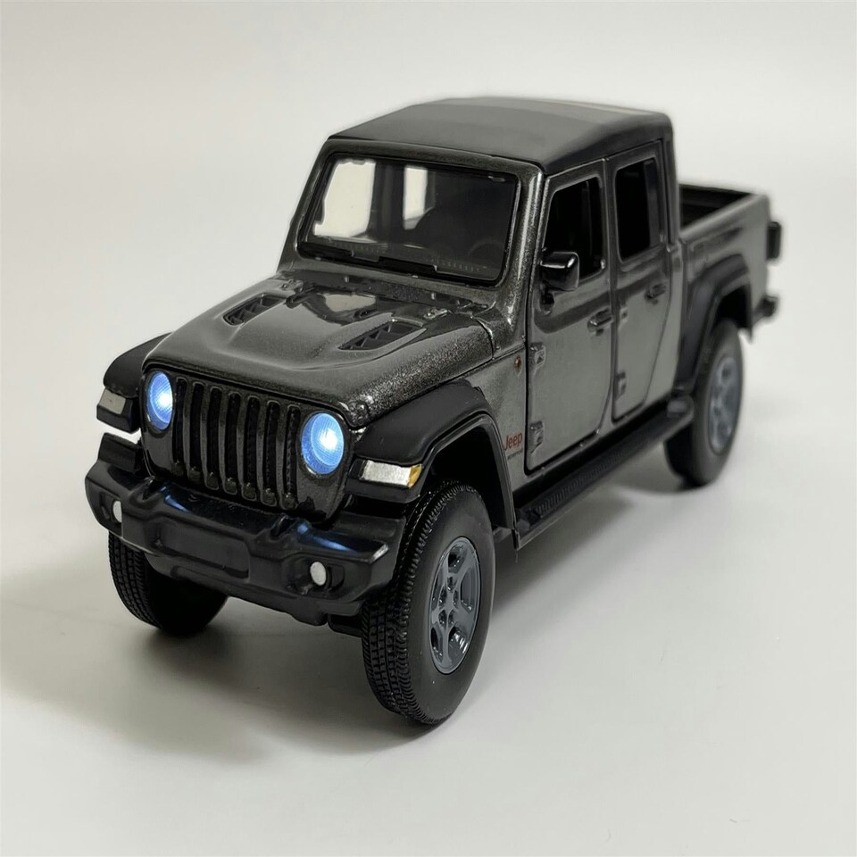 image 1 of Jeep Gladiator Dark Grey LHD 1:32 Scale Light & Sound Tayumo 32170025