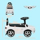 image 7 of AIYAPLAY Bentley Licensed Ride on Car, Foot to Floor w/ Music Horn - White