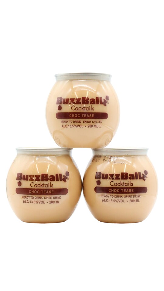 BuzzBallz - Choc Tease Cocktail (3 x 20cl)