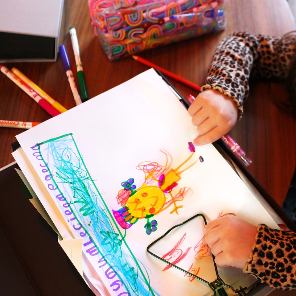 image 1 of Suck UK Big Book for Little Artists - Kids Artwork Album