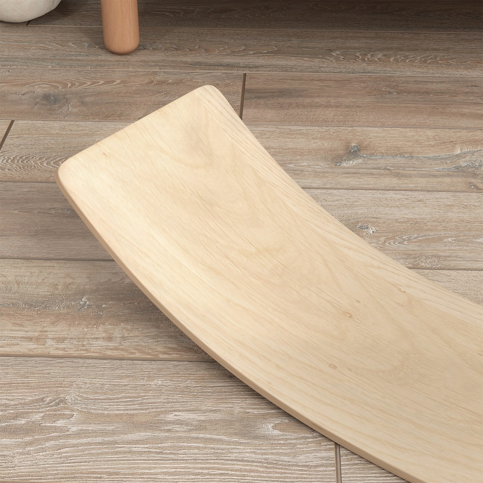image 1 of AIYAPLAY Kids Wooden Balance Board for Children, for 3-8 Years Old