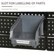 image 6 of DURHAND 30 Cubbie On-Wall Storage Board Tool Screw Organiser Garage w/ Screw Kit