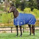 image 2 of Weatherbeeta Comfitec Premier Free II Standard-Neck Lightweight Horse Turnout Rug - Dark Blue/Grey/White - 6´ 5"